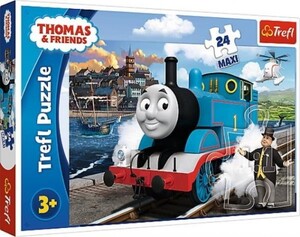 Ігри та іграшки: Пазл серії Maxi «Паровозик Томас та його друзі», 24 ел., Trefl