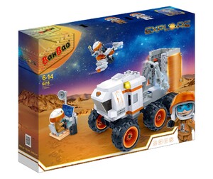Конструктор «Космические исследования: марсоход с оборудованием», 350 эл. Banbao