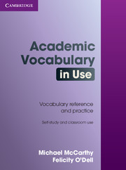 Книги для дітей: Academic Vocabulary in Use (9780521689397)