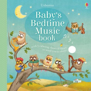 Музичні книги: Baby's Bedtime Music Book [Usborne]