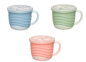 Чашки: Чашка для пиття і снеків 2в1 серія Green, 250 мл, 1 шт., Nip