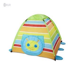 Крупногабаритные игрушки: Детская палатка «Счастливая стрекоза», Melissa & Doug