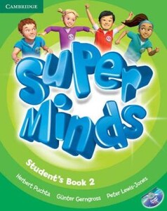 Книги для детей: Super Minds 2 Student's Book with DVD-ROM (9780521148597)