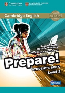 Книги для дітей: Cambridge English Prepare! Level 2 SB