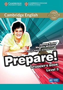 Учебные книги: Cambridge English Prepare! Level 3 SB
