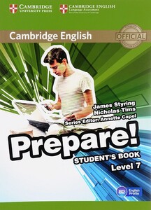 Книги для детей: Cambridge English Prepare! Level 7 SB