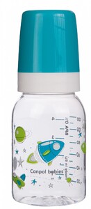 Бутылочки: Бутылочка BPA-Free Машинки, 120 мл (бирюзовая), Canpol babies