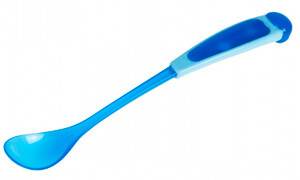 Детская посуда и приборы: Ложка с длинной ручкой синяя, Canpol babies