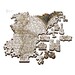 Пазл деревянный «Античная карта мира, фигурные детали», 1000 эл., Trefl дополнительное фото 2.