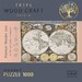 Пазл дерев'яний «Антична карта світу, фігурні деталі», 1000 ел., Trefl дополнительное фото 5.