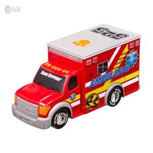 Игры и игрушки: Машинка Скорая помощь моторизованная Rush and Rescue, Road Rippers