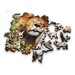 Пазл деревянный «Дикие коты в джунглях, фигурные детали», 500 + 1 эл., Trefl дополнительное фото 2.