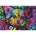 Пазл деревянный «Разноцветный щенок, фигурные детали», 500 + 1 эл., Trefl дополнительное фото 1.