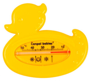 Аксесуари для купання: Термометр для воды Утка желтая, Canpol babies