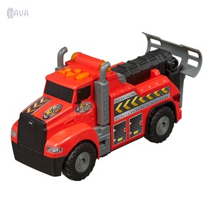 Машинки: Машинка моторизованная Эвакуатор City Service Fleet красный, Road Rippers