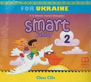 Книги для дітей: Smart Junior for UKRAINE НУШ 2 Class Audio CD