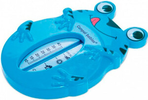 Принадлежности для купания: Термометр для води Жаба (голубой), Canpol babies