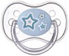 Пустышка Newborn baby силиконовая симметричная, голубая с звездочкой, 6-18 мес, Canpol babies