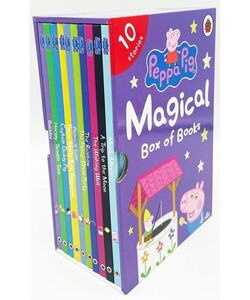 Подборки книг: Peppa Pig: Peppa's Magical Box of Books (набір з 10 книг) [Ladybird]
