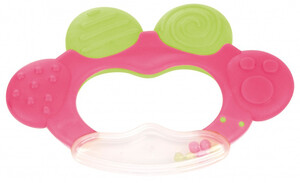 Развивающие игрушки: Погремушка-зубогрызка Жабка розовая, Canpol babies