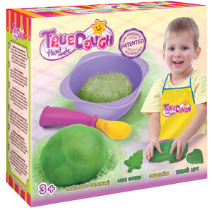 Лепка и пластилин: Набор для лепки с одним цветом TrueDough лаймово-зелёный (21016)