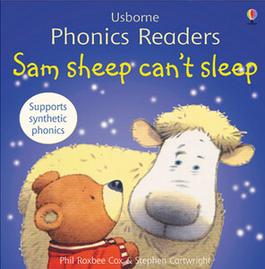 Навчання читанню, абетці: Sam sheep can't sleep [Usborne]