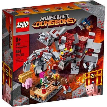 Набори LEGO: Конструктор LEGO Minecraft Битва за червоний пил 21163