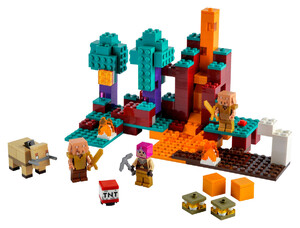 Ігри та іграшки: Конструктор LEGO Minecraft Химерний ліс 21168