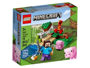 Игры и игрушки: Конструктор LEGO Minecraft ПасткаКріпера 21177