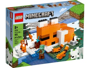 Набори LEGO: Конструктор LEGO Minecraft Нора лисиці 21178