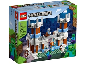 Набори LEGO: Конструктор LEGO Minecraft Крижаний замок 21186