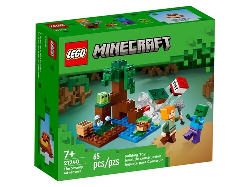 Набори LEGO: Конструктор LEGO Minecraft Пригоди на болоті 21240