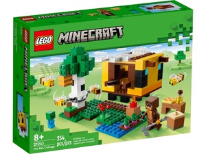 Игры и игрушки: Конструктор LEGO Minecraft Бджолиний будиночок 21241