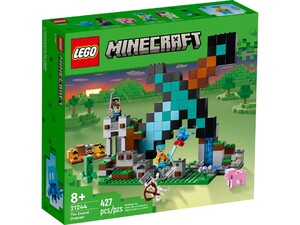 Набори LEGO: Конструктор LEGO Minecraft Форпост із мечем 21244