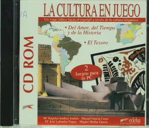 Мистецтво, живопис і фотографія: Cultura en juego CD-ROM [Edelsa]