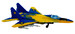 Модель истребителя МиГ-29 UA colors - конструктор, 1:144, 4D Master дополнительное фото 2.