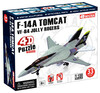 Модель винищувача F-14A VF-84 Jolly Roger (Веселий Роджер), 1: 150, 4D Master