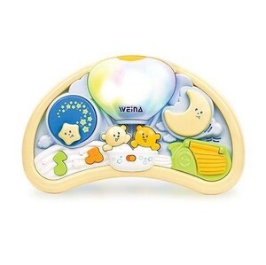 Игры и игрушки: Музыкальный ночник Weina "Мишки на воздушном шаре"