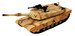 Модель танка M1A2 Abrams, пустынный камуфляж, 1:90, 4D Master дополнительное фото 1.