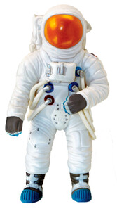 Моделирование: Модель астронавта космического корабля Аполлон - конструктор, 1:20, 4D Master