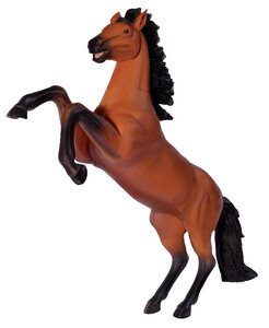 Тварини: Стрибаючий коричневий кінь - об'ємний конструктор, 4D Master