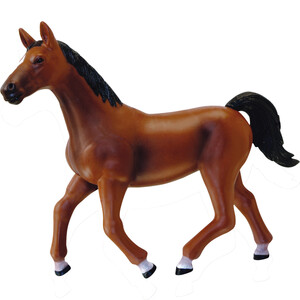 Животные: Темно-коричневая лошадь - объемный конструктор, 4D Master