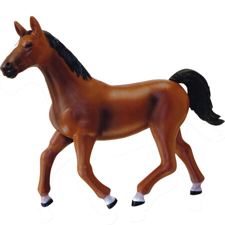 Трёхмерные: Темно-коричневая лошадь - объемный конструктор, 4D Master