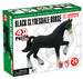 Клейдесдальская черная лошадь-тяжеловоз - объемный конструктор, 4D Master дополнительное фото 1.