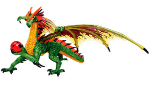 Динозавры: Дракон Изумрудный - объемный конструктор, 4D Master