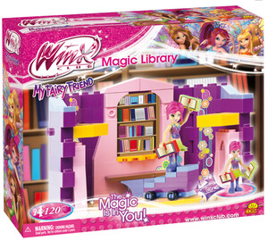 Ігри та іграшки: Конструктор Чарівна бібліотека, серія Winx Club, Cobi