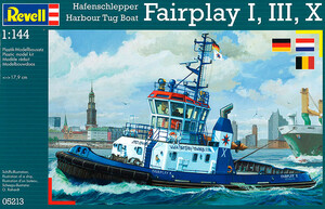 Збірна модель Revell Портовий буксир Harbour Tug Boat Fairplay I, III, X (05213)