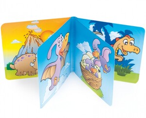 Іграшка-книжка пищалка Динозаврики, Canpol babies