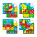 Детская мозаика с доской и карточками (16 крупных фишек), Quercetti дополнительное фото 3.
