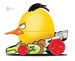 Машинка сборная с гонщиком Angry Birds, в ассортименте, Maisto дополнительное фото 2.